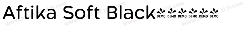 Aftika Soft Black字体转换